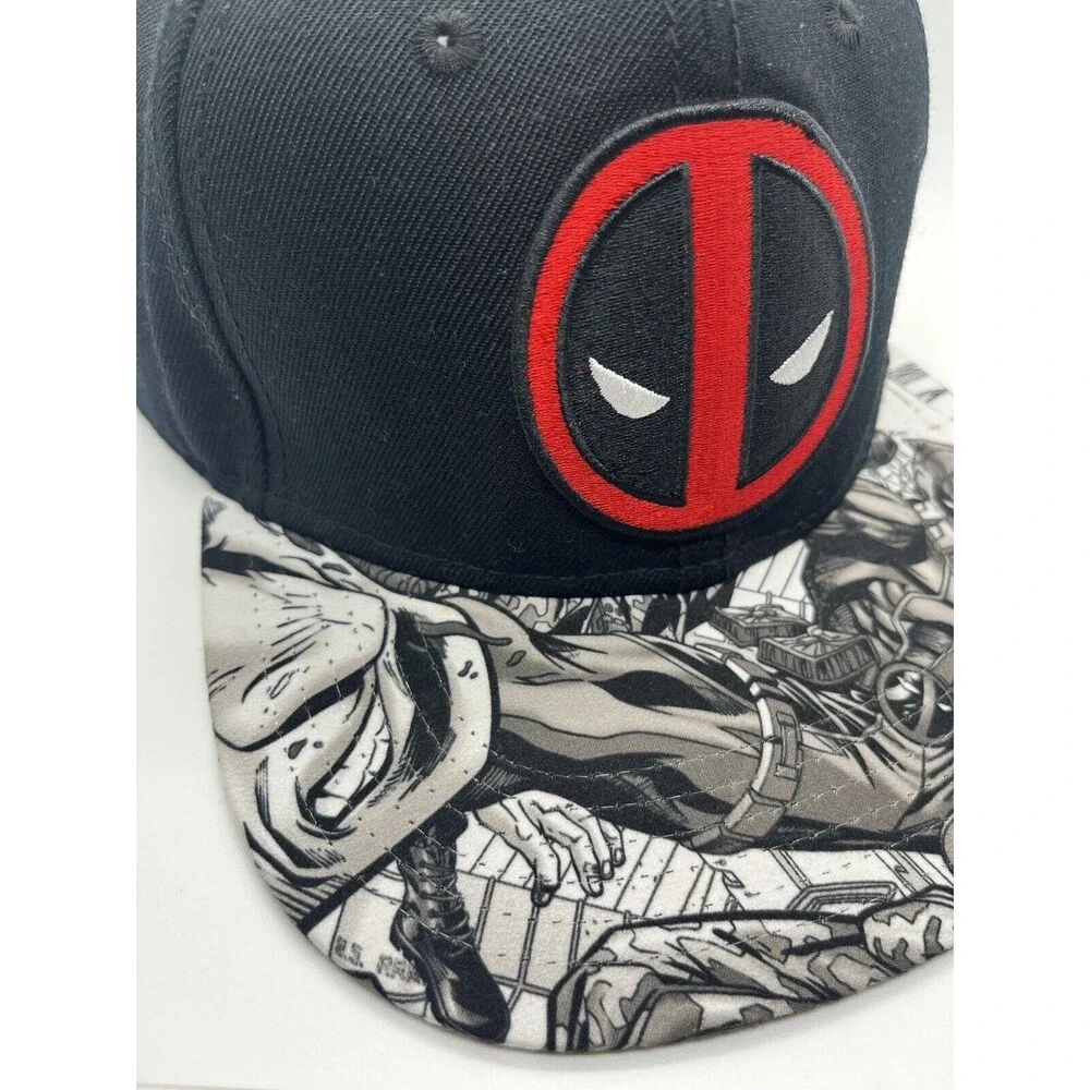 Deadpool Marvel Ball Cap Hat Snapback Baseball